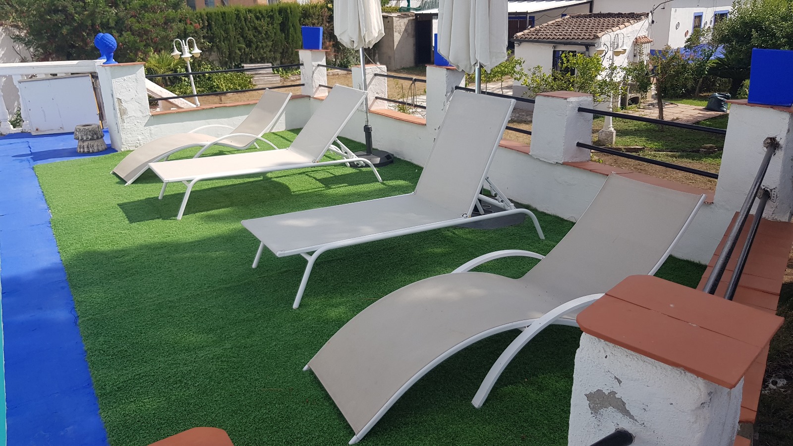 Piscina de la casa vacacional en Cerro Muriano